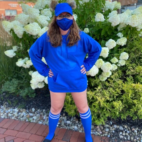 Simon Chipmunk Handmade Halloween Costume Hoodie - Picture 6 of 6